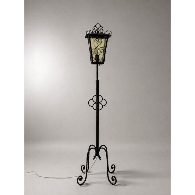 Floor Lamp from Bjerkås, 1930s For Sale - Image 6 of 6