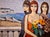Charles Levier Charles Levier "Three Parisian Women by the Beach"1960s Oil Painting For Sale - Image 4 of 14