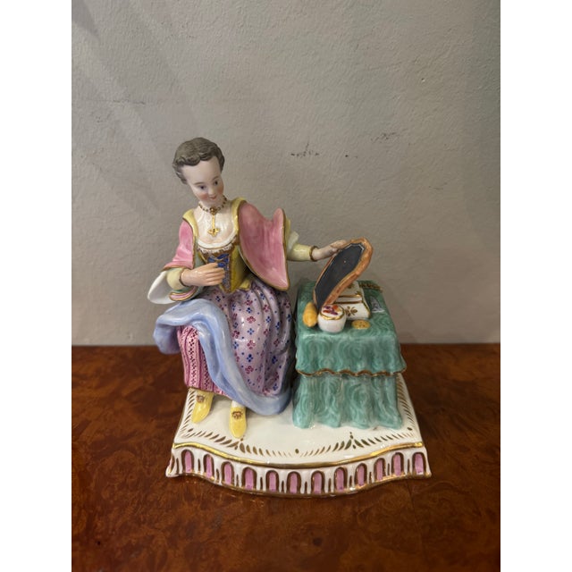 19th Century 19th Century Meissen Figurine For Sale - Image 5 of 6