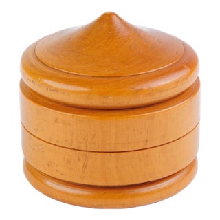 Antique Treen Top For Sale