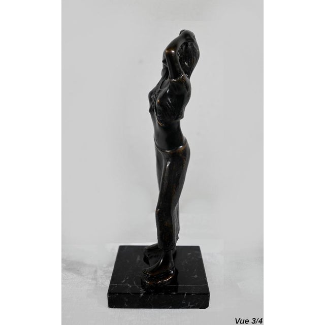 Bronze Dancer, Early 20th Century For Sale - Image 10 of 18