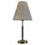Mid-Century Modern Table Lamp with Brass Base attributed to Ewå Värnamo, 1950s For Sale - Image 11 of 11
