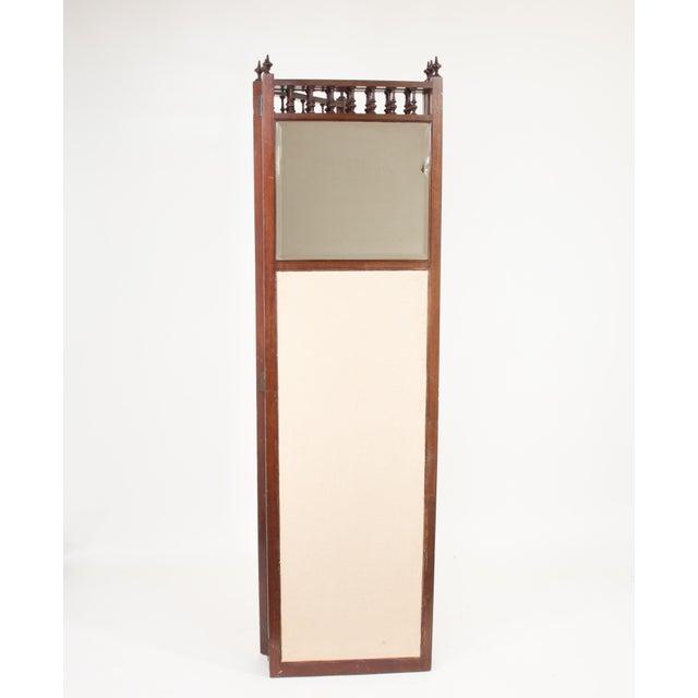 Victorian Mid-19th Century English Aesthetic Movement Oil on Canvas Four Panel Screen of Birds For Sale - Image 3 of 12