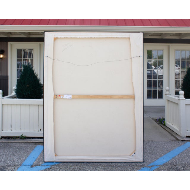 Contemporary “Before the Big Bang” Abstract Acrylic on Canvas Painting By For Sale - Image 3 of 10