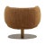 Mid Century Modern Style Autumn Swivel Chair For Sale - Image 4 of 6