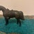 American Mid-Century Western Cast Metal Saddled Carnival Horse Figurine For Sale - Image 3 of 10