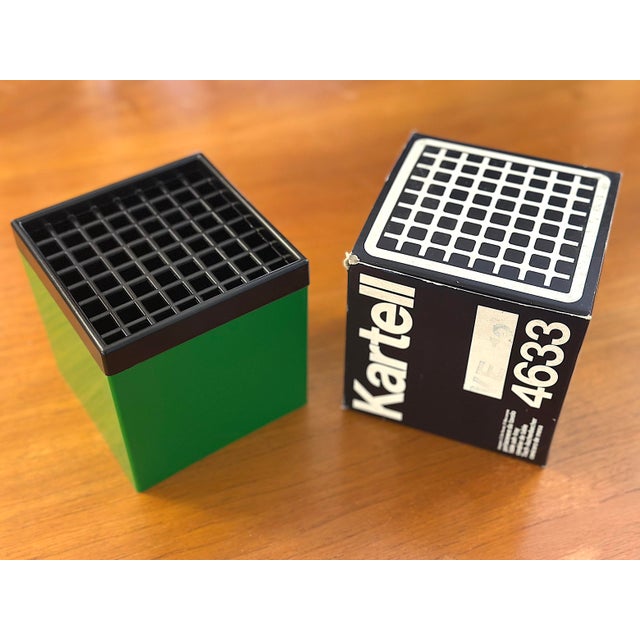 Plastic Green Model 4633 Ashtray from Kartell, Italy, 1970s For Sale - Image 7 of 7