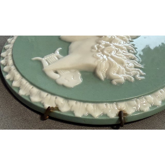 Cameo Medallion Portrait from Jasperware, 1880s For Sale - Image 3 of 8