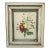 Shabby Chic Antique Floral Print For Sale