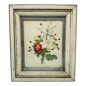 Shabby Chic Antique Floral Print