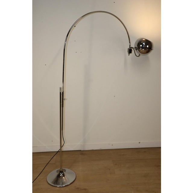 Vintage Space Age Arc Floor Lamp from Gepo, 1970s For Sale - Image 13 of 18