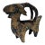 Bronze Ibex Sculpture, Archaic Revival, Mid-Century For Sale