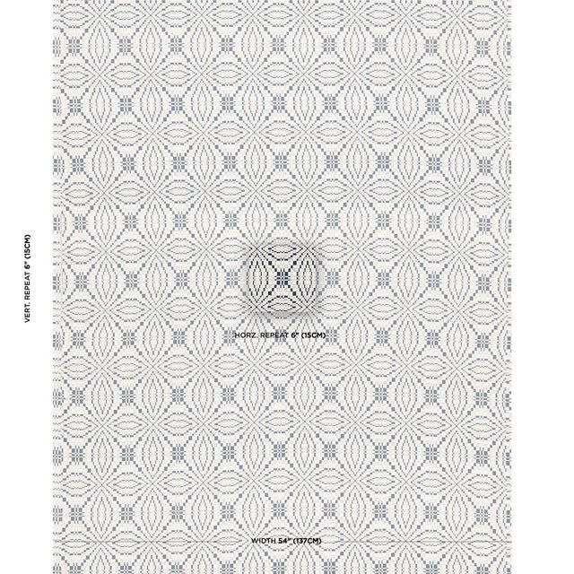 Woven on a traditional handloom, Francetown Coverlet features a popular 18th-century geometric motif that works...