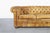 Wood Vintage English Leather Chesterfield Sofa For Sale - Image 7 of 11