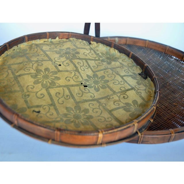 Antique Japanese Bamboo Basket Hayakawa Shokosai I (1815-1897) For Sale - Image 11 of 11