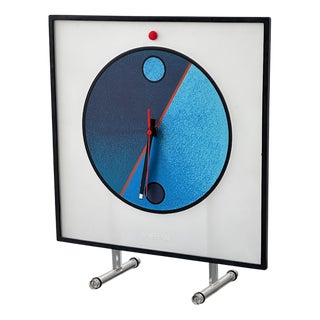 Morphos Clock from Acerbis, 1980s For Sale