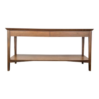 Crate & Barrel Bradley Console Table For Sale