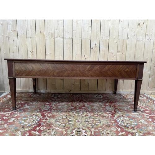 Louis XVI Style Marquetry Desk For Sale - Image 6 of 9
