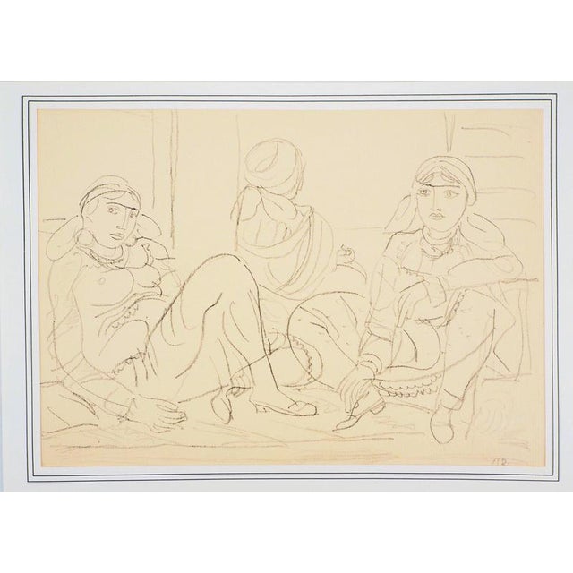 Maurice Barraud, L'intimité des femme d'Orient, Lithograph For Sale - Image 6 of 6