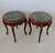 Late 20th Century French Louis XV Style Occasional Side Tables Feature Green Marble Tops, Non-Identical-a Pair For Sale - Image 9 of 18
