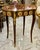 French French Style Coffee Table – Wood With Gold Leaf Accents For Sale - Image 3 of 3