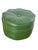 Vintage 1960s Midcentury Green Vinyl Foot Stool For Sale In New York - Image 6 of 10