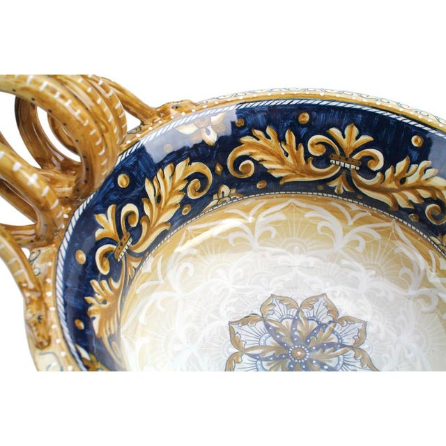 Golden Yellow Giglio Vase by deBlona For Sale - Image 11 of 12