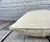 20 x 20 Hemp Pillow Turkish Cushion Natural Grayish White Pillow Cushion Cover For Sale - Image 4 of 4