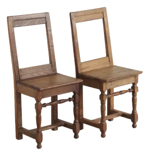 Set of Antique Children's Chairs