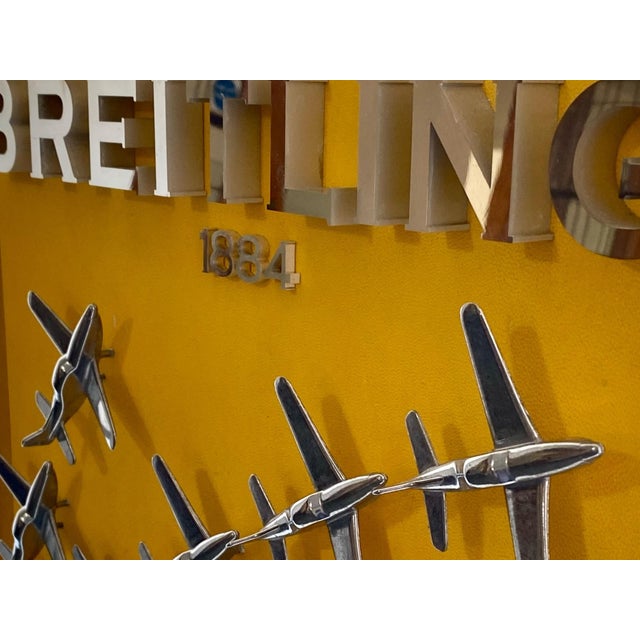 Aviation-Themed Retail Advertising Display Stand for Breitling, Early 2000s For Sale - Image 11 of 16