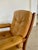 Vintage Swedish Tan Leather and Wood Lounge Chair by Göte Möbler, 1970s For Sale - Image 11 of 18