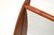 Vintage Table Top Vanity Mirror in Teak, 1950 For Sale - Image 9 of 11