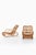 Scandinavian Modern Easy Chairs in Cane & Rattan by Viggo Boesen, 1940s, Set of 2 For Sale - Image 3 of 9