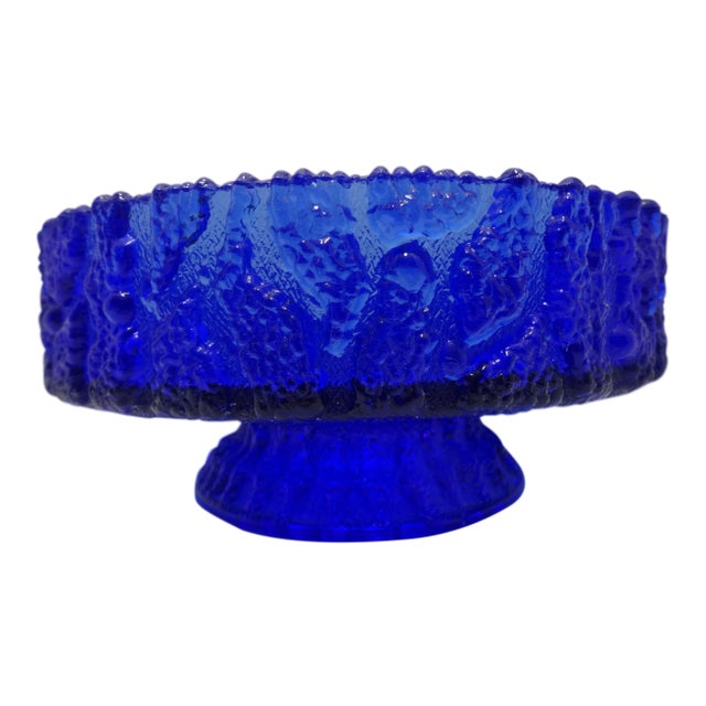 Mid-Century Geoffrey Baxter "Bark" Glass Bowl For Sale