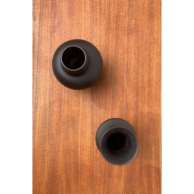 Vintage German Wormser Terra-Sigillata Pottery Vase, Set of 2 For Sale - Image 9 of 18