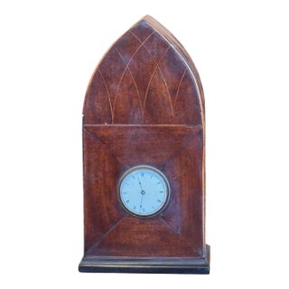 19th Century Gothic Mantel Clock For Sale