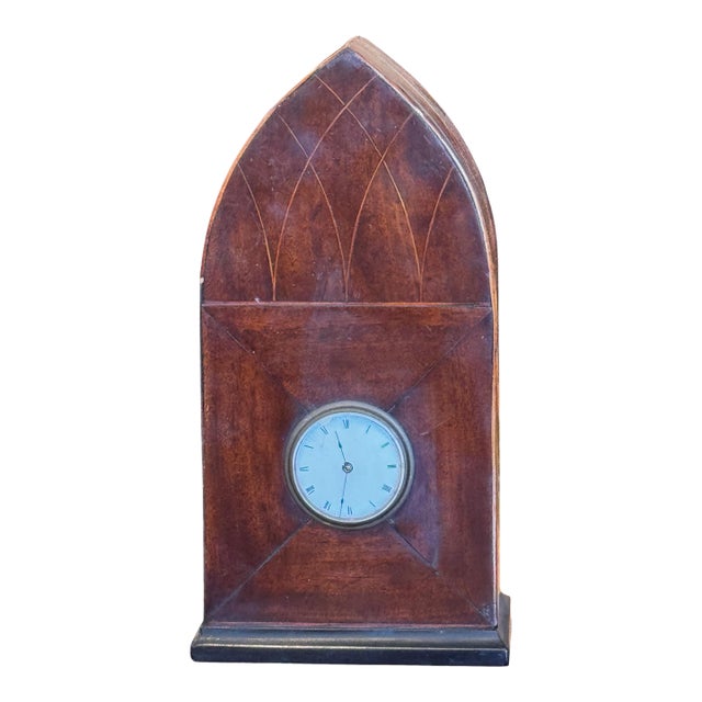 19th Century Gothic Mantel Clock For Sale