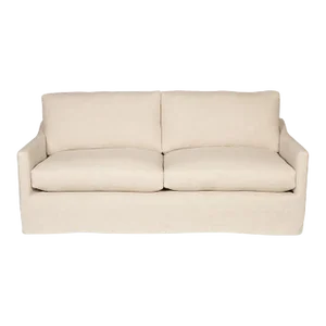 Moss Home Megan Loveseat 64"W, Safari Oatmeal