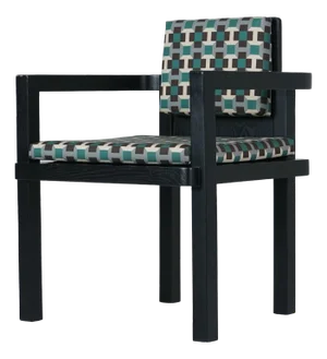 Bauhaus Model D 51 Chair in Hermès Fabric by Walter Gropius for Tecta, 1920s