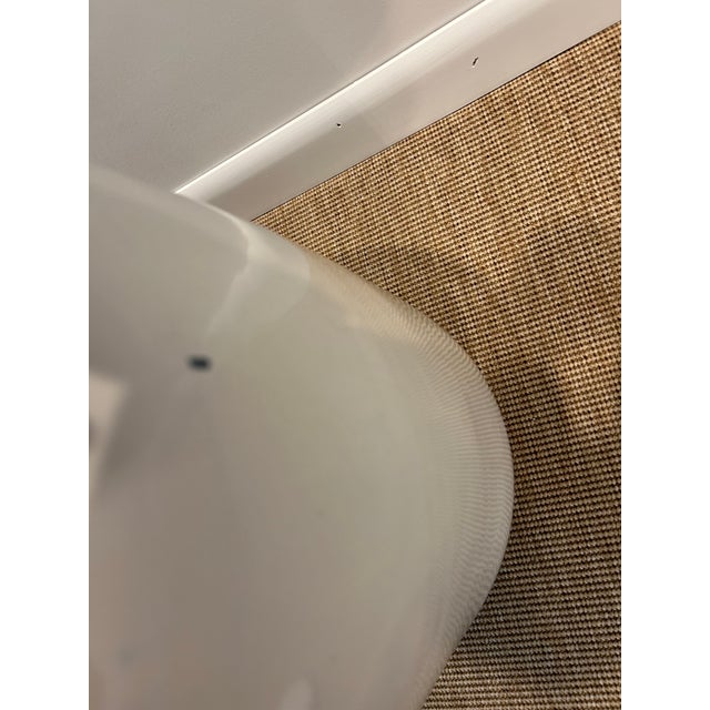 1990s White Large Ceramic Urns With Lids Each Sold Separately For Sale - Image 5 of 5