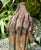 Antique Religious Carved Oak Saint Figure Statue, 1820 For Sale - Image 12 of 18