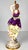 Dresden Volkstedt Porcelain Figurine Woman Dancer Musician For Sale - Image 4 of 18