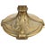 Pink Handel Floral Reverse Painted Chipped Ice Shade & Gilt Metal Base C1910 For Sale - Image 8 of 13
