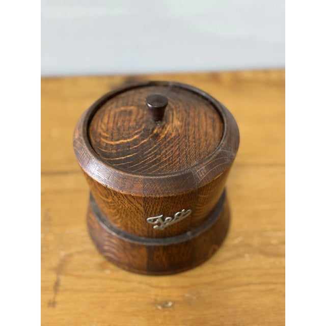 Vintage English Tea Caddy For Sale - Image 4 of 8