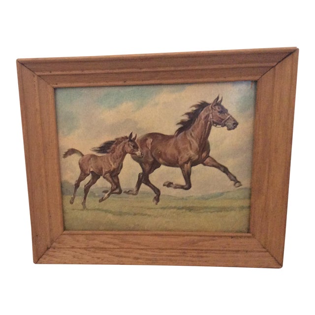 1960s Horses by Elmore Brown Chairish