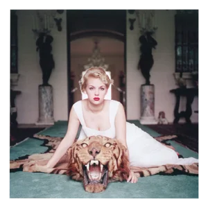 Slim Aarons, Beauty and the Beast, Estate Stamped Photographic Print