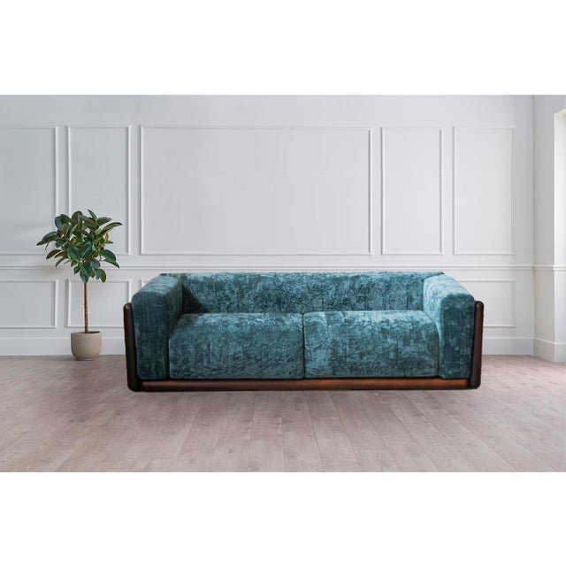 Modernist Italian Cornaro Sofa Set by Carlo Scarpa for Gavina, 1973, in Flawless conditions. Designed 1970 to 1979 This...