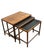 Mid Century Modern Rosewood Nesting Table Set by Kurt Ostervig & Jason Mobler Furniture For Sale