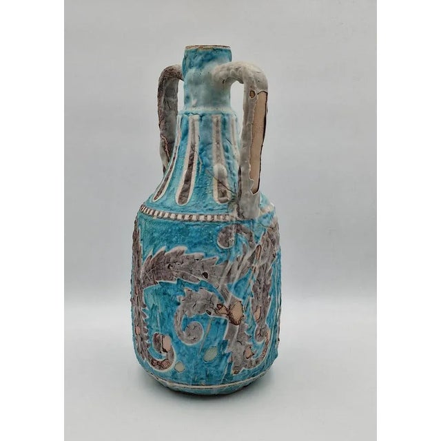 1950s Ceramic Vase by CAS Vietri, 1950s For Sale - Image 5 of 8