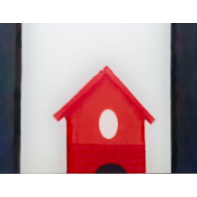 Stuart Hawkins (American, XX-XXI), Little Red House, C-Print in Colors Mounted on Acrylic, 2001, signed, dated, and...